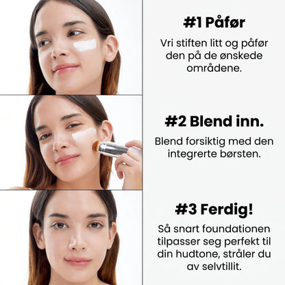 Lunelle Smart Foundation™ med integrert pensel