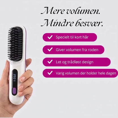 Lunelle Volumizer™ – Elektrisk stylingbørste til kort hår